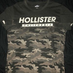 Hollister, S Camo T-Shirt